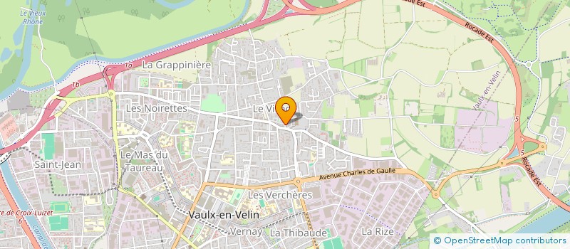 localisation de l'entreprise MONSIEUR JULIEN AMIOT  VAULX-EN-VELIN