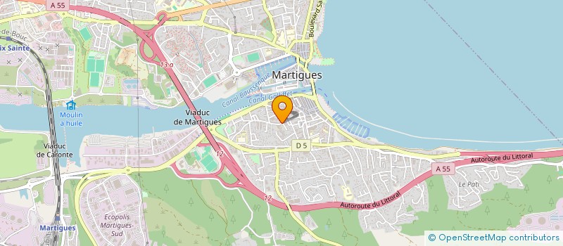 localisation de l'entreprise MONSIEUR JULIEN AMOYEL à MARTIGUES
