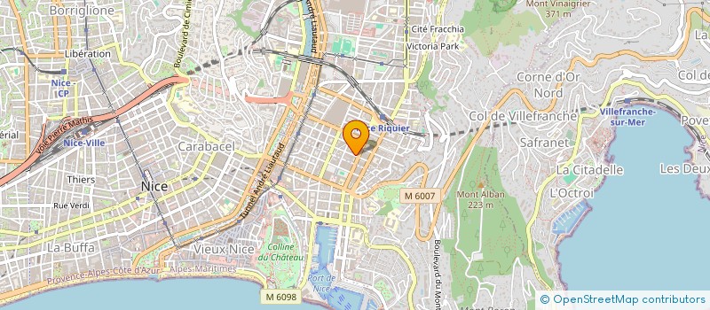 localisation de l'entreprise MONSIEUR JULIEN ANCONETTI  NICE