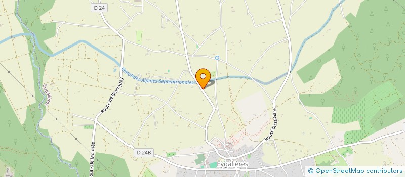 localisation de l'entreprise MONSIEUR JULIEN ANDRE  EYGALIERES
