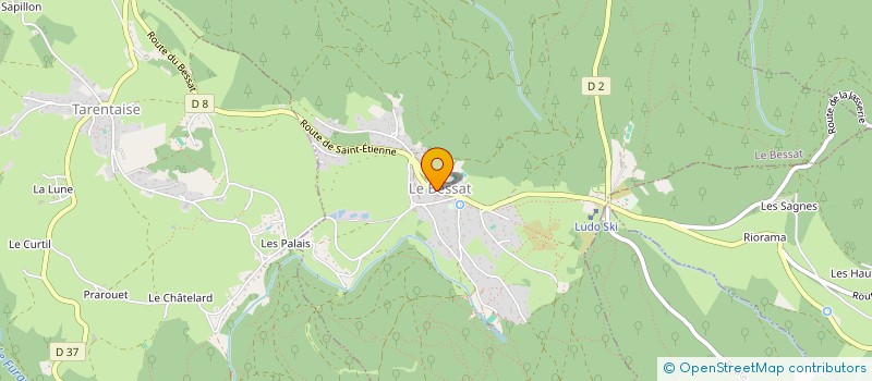 localisation de l'entreprise MONSIEUR JULIEN ANDRE  LE BESSAT