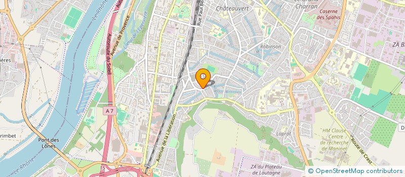 localisation de l'entreprise MONSIEUR JULIEN ANDRE ERIC MAGLIONE  VALENCE