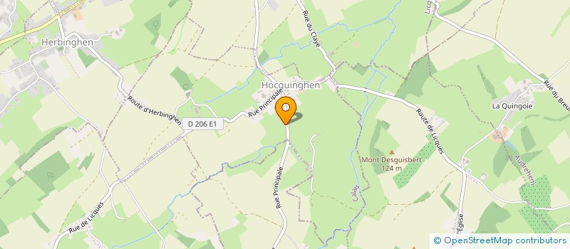 localisation de l'entreprise MONSIEUR JULIEN ANDRIEU  HOCQUINGHEN