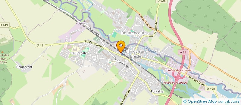 localisation de l'entreprise MONSIEUR JULIEN ANIS  BLANGY-SUR-BRESLE