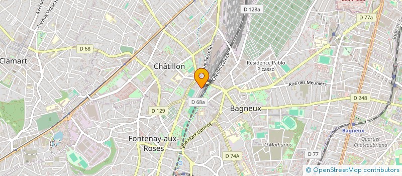 localisation de l'entreprise MONSIEUR JULIEN ANSART à BAGNEUX