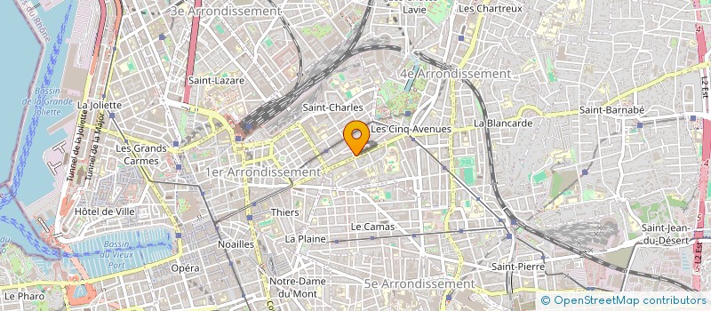 localisation de l'entreprise MONSIEUR JULIEN ANSELME à MARSEILLE