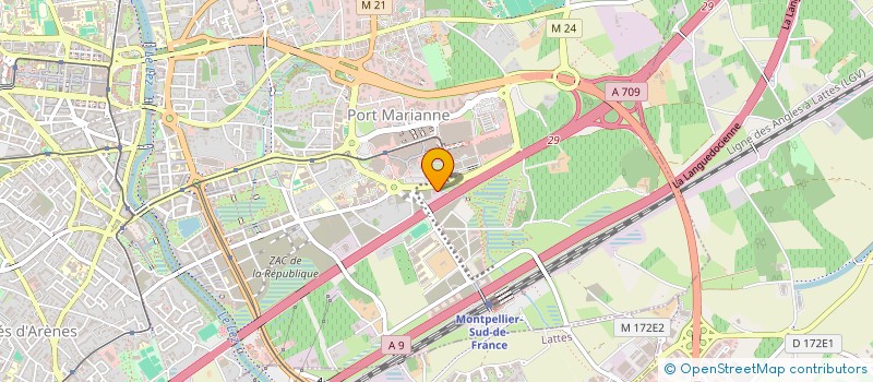 localisation de l'entreprise MONSIEUR JULIEN AQUILINA à MONTPELLIER