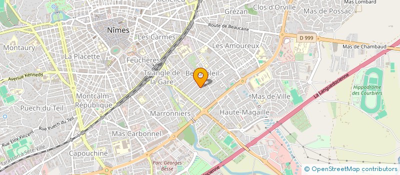 localisation de l'entreprise MONSIEUR JULIEN ARANDA  NIMES