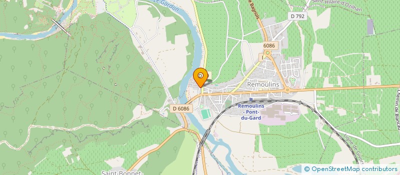 localisation de l'entreprise MONSIEUR JULIEN ARANDA  REMOULINS