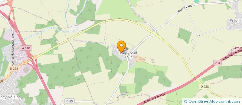 localisation de l'entreprise MONSIEUR JULIEN ARAUJO  BOUTIGNY