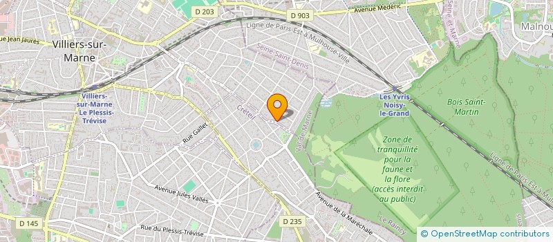localisation de l'entreprise MONSIEUR JULIEN ARCAS à VILLIERS-SUR-MARNE