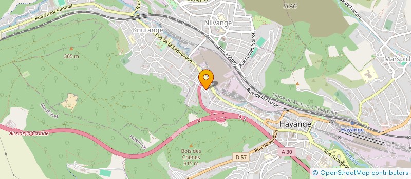 localisation de l'entreprise MONSIEUR JULIEN ARDOUIN  NILVANGE