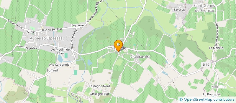 localisation de l'entreprise MONSIEUR JULIEN ARGOUET  BORDEAUX