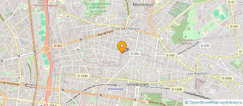 localisation de l'entreprise MONSIEUR JULIEN ARIFI à MONTREUIL