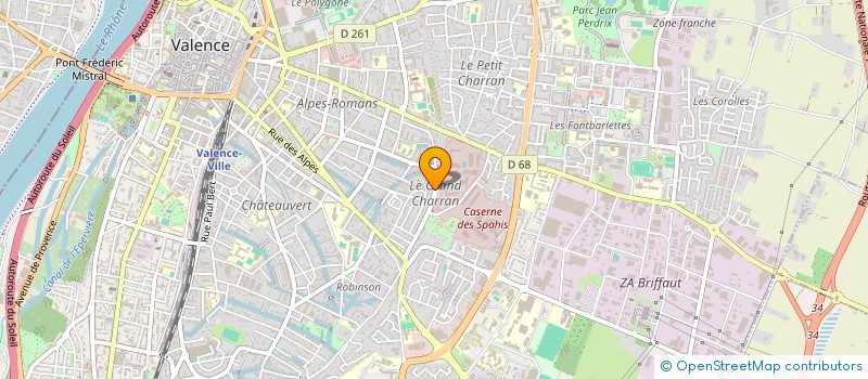 localisation de l'entreprise MONSIEUR JULIEN ARMAND  VALENCE