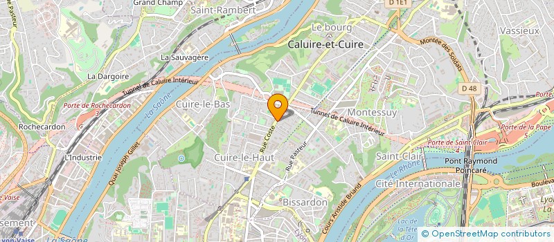 localisation de l'entreprise MONSIEUR JULIEN ARNAUD à CALUIRE-ET-CUIRE