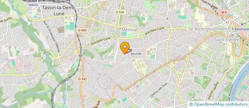 localisation de l'entreprise MONSIEUR JULIEN ARNAUD à LYON 5EME