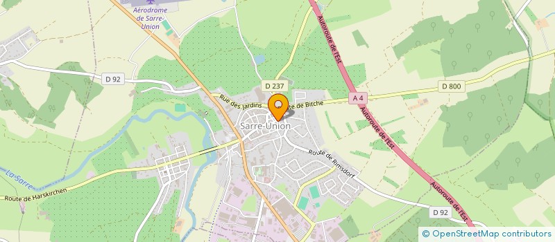 localisation de l'entreprise MONSIEUR JULIEN ARNOULD  SARRE-UNION