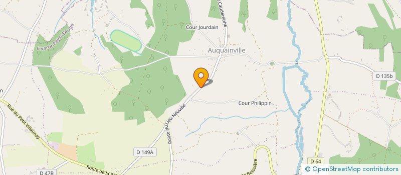 localisation de l'entreprise MONSIEUR JULIEN ARNOULIN  LIVAROT-PAYS-D'AUGE