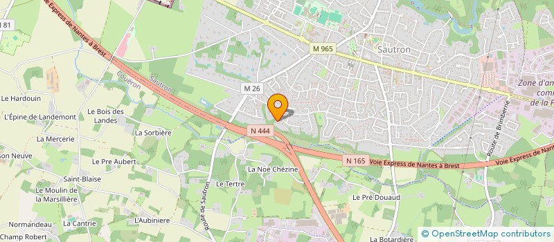 localisation de l'entreprise MONSIEUR JULIEN ASCOET  LE MANS