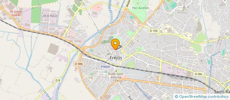 localisation de l'entreprise MONSIEUR JULIEN ATEK  FREJUS