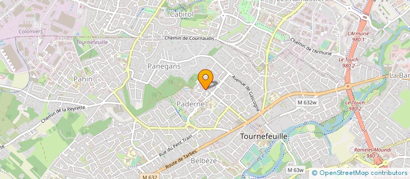 localisation de l'entreprise MONSIEUR JULIEN ATTAL  TOURNEFEUILLE