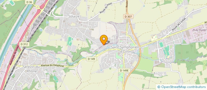 localisation de l'entreprise MONSIEUR JULIEN AUBRY  SOLAIZE