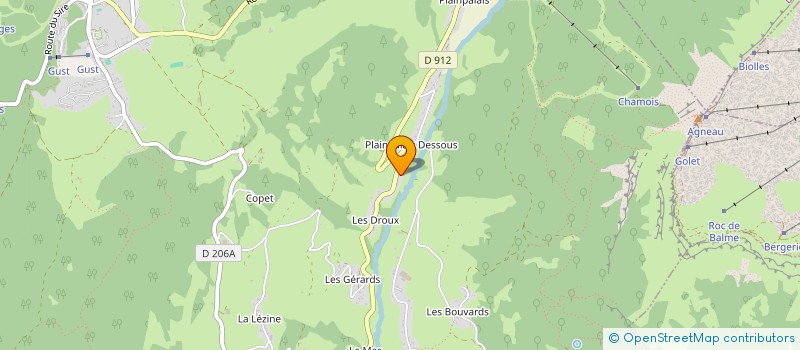localisation de l'entreprise MONSIEUR JULIEN AUCOUTURIER à LES DESERTS
