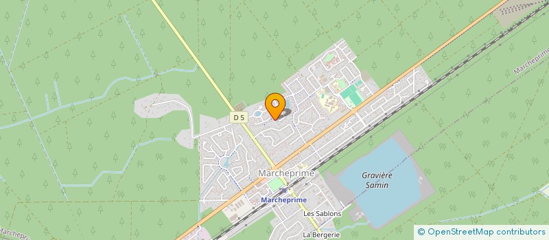 localisation de l'entreprise MONSIEUR JULIEN AUDOIN  MARCHEPRIME