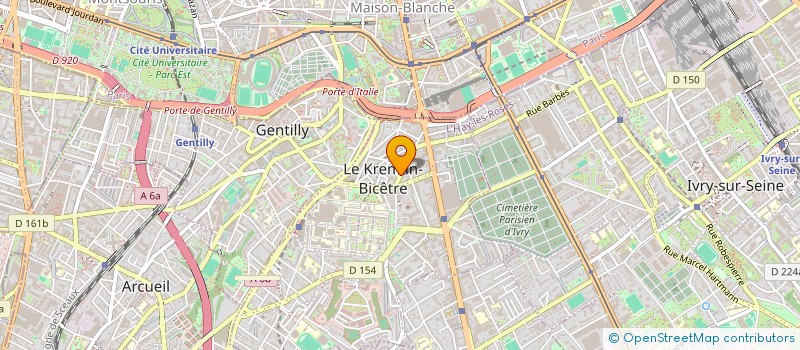 localisation de l'entreprise MONSIEUR JULIEN AUFFRET à LE KREMLIN-BICETRE