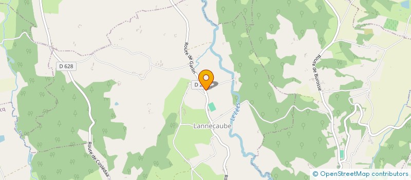 localisation de l'entreprise MONSIEUR JULIEN AUGE  LANNECAUBE