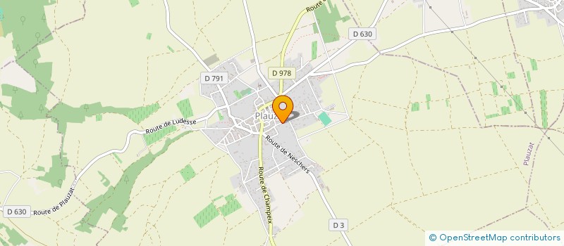 localisation de l'entreprise MONSIEUR JULIEN AURAND  PLAUZAT