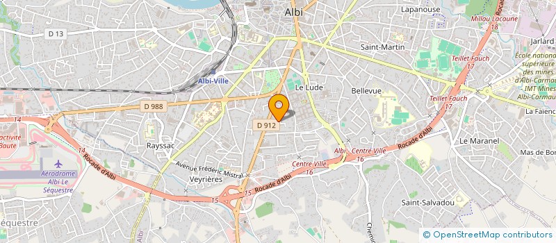 localisation de l'entreprise MONSIEUR JULIEN AUSSIGNAC à ALBI