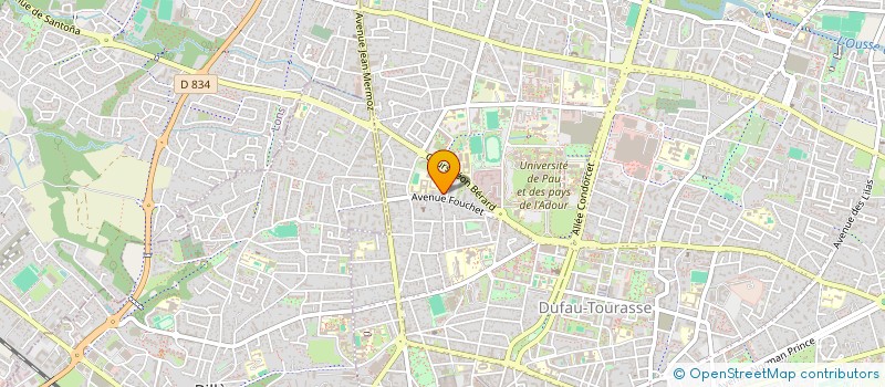 localisation de l'entreprise MONSIEUR JULIEN AUTRET à PAU