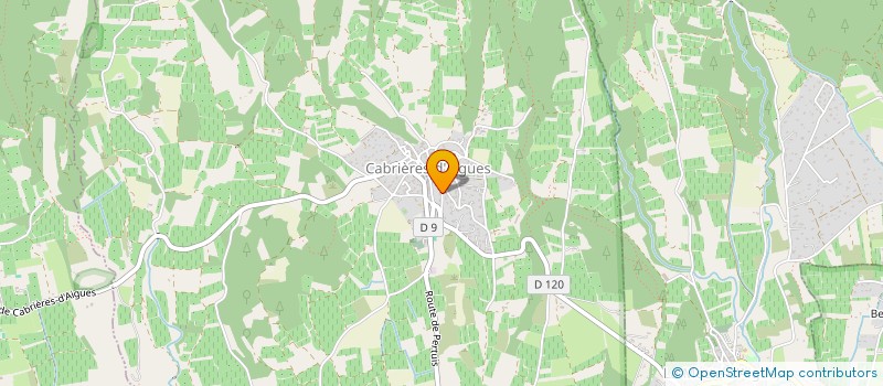 localisation de l'entreprise MONSIEUR JULIEN AVANZATO  CABRIERES-D'AIGUES