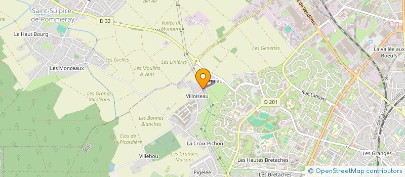 localisation de l'entreprise MONSIEUR JULIEN AVENET  VILLEBAROU