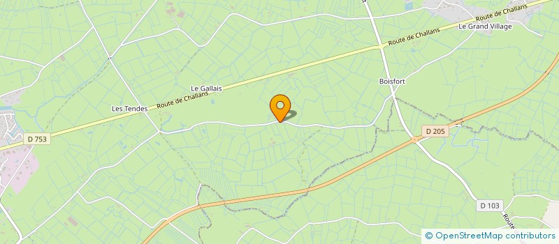 localisation de l'entreprise MONSIEUR JULIEN AVERTY  LE PERRIER