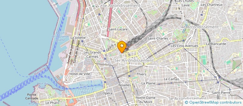 localisation de l'entreprise MONSIEUR JULIEN AVRIL à MARSEILLE