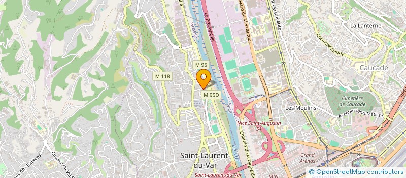 localisation de l'entreprise MONSIEUR JULIEN AYACHE à SAINT-LAURENT-DU-VAR