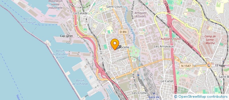 localisation de l'entreprise MONSIEUR JULIEN AYOUN à MARSEILLE