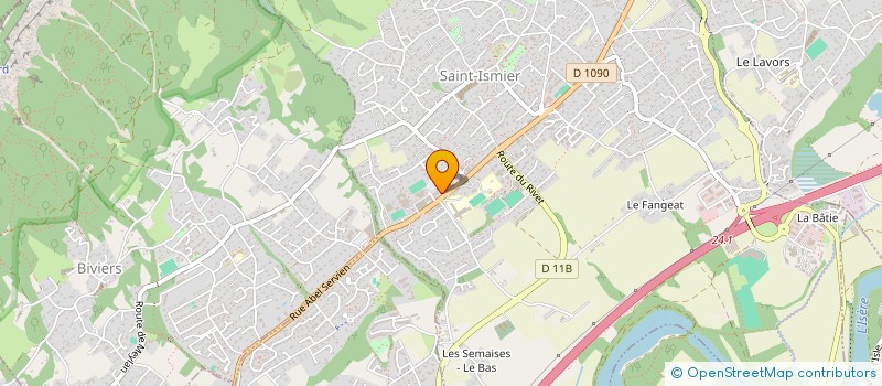 localisation de l'entreprise MONSIEUR JULIEN AYRAULT à MONTBONNOT-SAINT-MARTIN