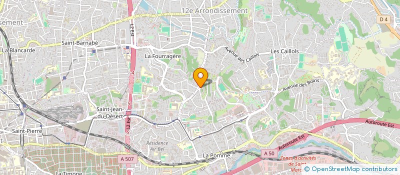 localisation de l'entreprise MONSIEUR JULIEN AZEGGAGH  ALLAUCH