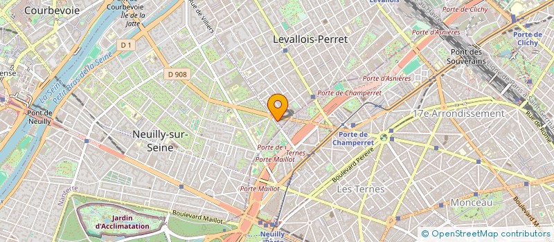 localisation de l'entreprise MONSIEUR JULIEN AZRIA à LEVALLOIS-PERRET