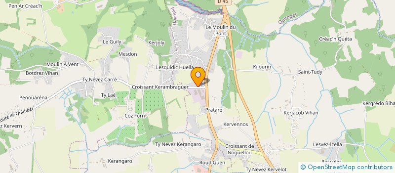 localisation de l'entreprise MONSIEUR JULIEN BACCON  PLEUVEN