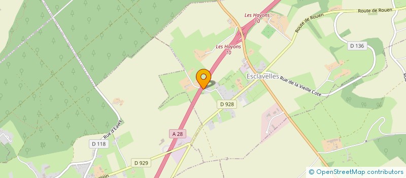 localisation de l'entreprise MONSIEUR JULIEN BACHELOT à ESCLAVELLES