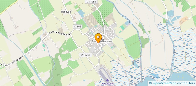 localisation de l'entreprise MONSIEUR JULIEN BADER  CANDILLARGUES