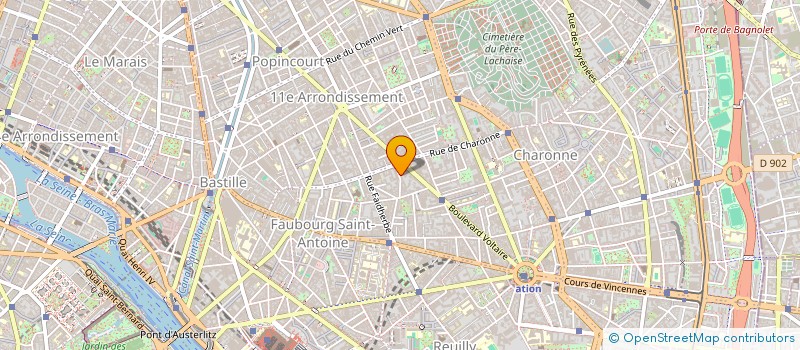 localisation de l'entreprise MONSIEUR JULIEN BAEYENS à PARIS