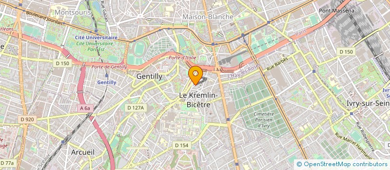 localisation de l'entreprise MONSIEUR JULIEN BAILLY à KREMLIN BICETRE