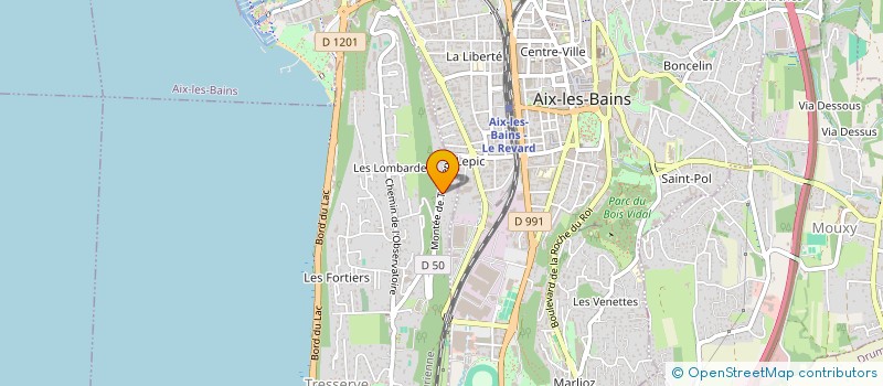 localisation de l'entreprise MONSIEUR JULIEN BAILLY  TRESSERVE