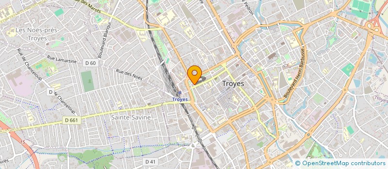 localisation de l'entreprise MONSIEUR JULIEN BAILLY à TROYES
